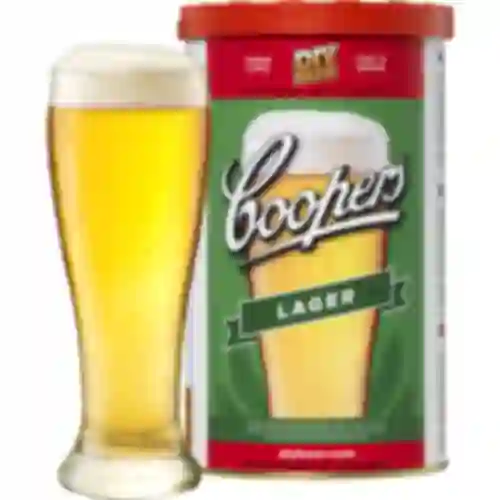 Концентрат для приготовления 23 л пива, 1,7 кг - LAGER - COOPERS