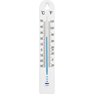 Универсальный термометр, белый (-30°C до +50°C) 17см