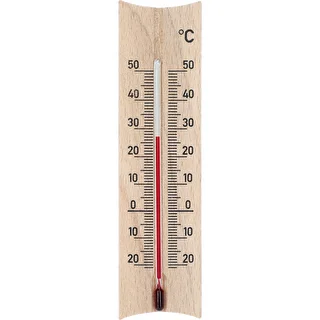 Комнатный термометр с рисунком (-20°C до +50°C) 15см, натуральный