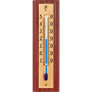 Комнатный термометр с золотистой шкалой (-10°C до +50°C) 12см