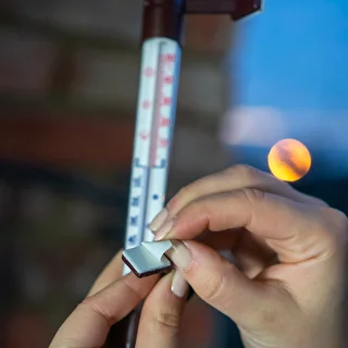 Оконный термометр, коричневый (-50°C до +50°C) 18см – photo 6