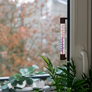 Оконный термометр, коричневый (-50°C до +50°C) 18см – photo 7