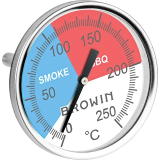 Термометр для коптильни и BBQ (0°C до +250°C) 5,2см