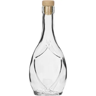 Декоративная бутылка ICONA 250 мл, с пробкой-грибком, 1 шт.