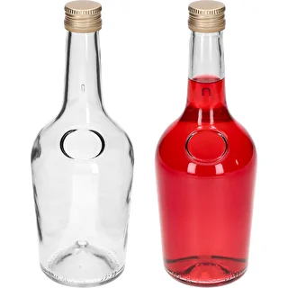 Бутылка GLORIA 0,5 л, с золотистой винтовой крышкой fi 28, 1 шт. – photo 3