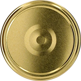 Банка Twist-off 580 мл с золотой крышкой fi82/6, 6 штук – photo 4