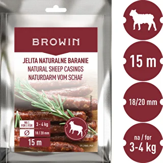 Кишки бараньи натуральные, калибр 18/20 мм, 15 м – photo 3