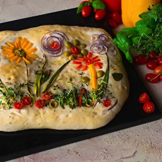 Прямоугольный гранитный камень для пиццы, 37 х 35 см – photo 11