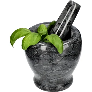 Ступка кухонная мраморная, черная, диаметр 10,5 см – photo 8