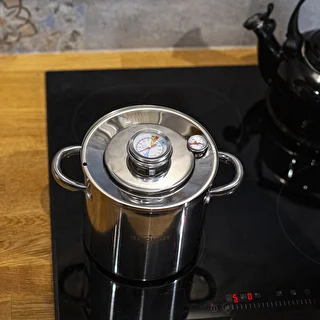 Набор с водяной рубашкой — ветчинница 1,5 кг + кастрюля – photo 20