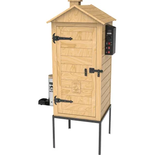 Коптильня 200 л dragON Larch E21 - из лиственницы, с электрическим нагревательным модулем и контроллером – photo 2