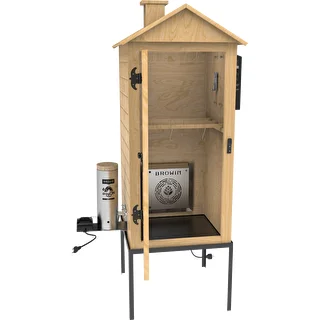 Коптильня 200 л dragON Larch E21 - из лиственницы, с электрическим нагревательным модулем и контроллером – photo 5