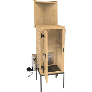 Коптильня 200 л dragON Larch E21 - из лиственницы, с электрическим нагревательным модулем и контроллером – photo 7