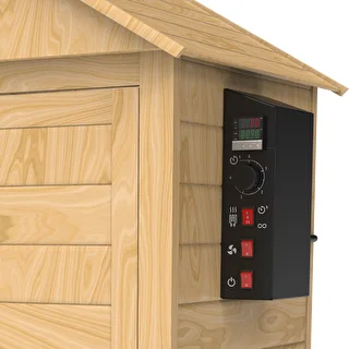 Коптильня 200 л dragON Larch E21 - из лиственницы, с электрическим нагревательным модулем и контроллером – photo 9