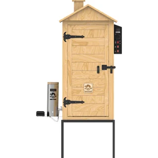 Коптильня 200 л dragON Larch E21 - из лиственницы, с электрическим нагревательным модулем и контроллером – photo 3