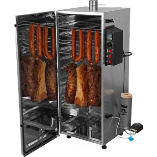 Коптильня dragON стальная 220 л — с цифровым контроллером – photo 4