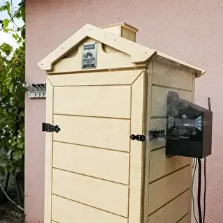 Коптильня dragON PLYWOOD NATURE — безрамная, модульная, с Wi‑Fi‑контроллером, 320 л – photo 9