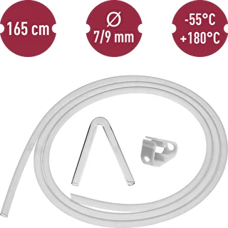 Силиконовый шланг Ø 7/9мм - темп. -55 +180°C – photo 6