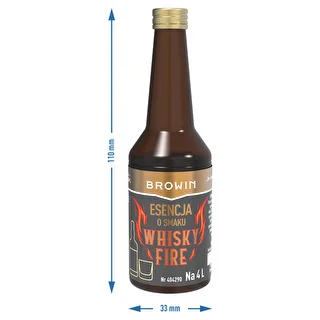Эссенция со вкусом Whisky Fire на 4 л, 40 мл – photo 7