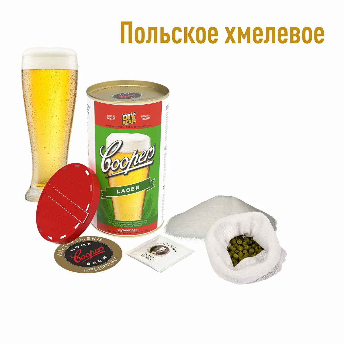 Набор для польского хмелевого пива, 20 л