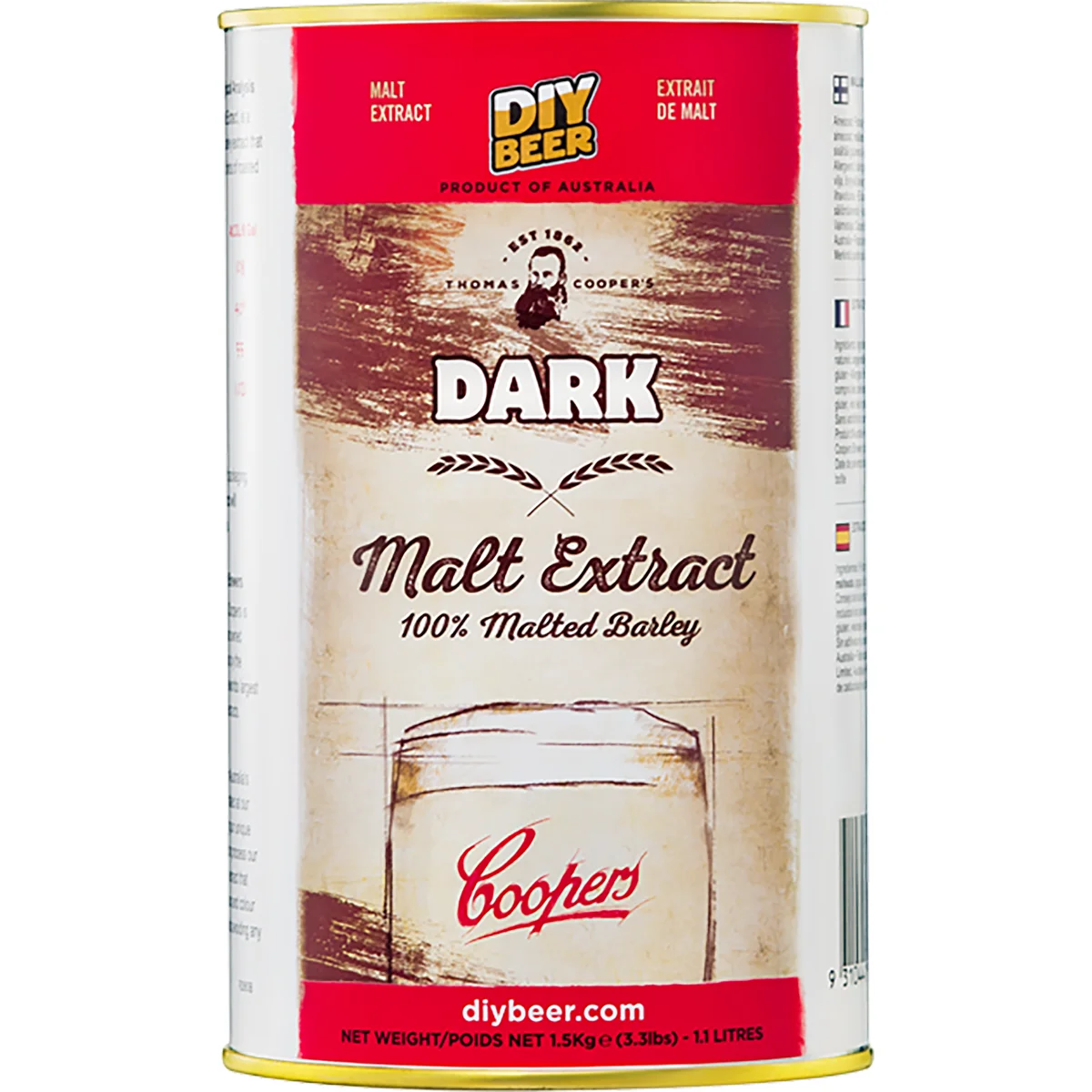 Экстракт темного солода Dark, 1,5 кг