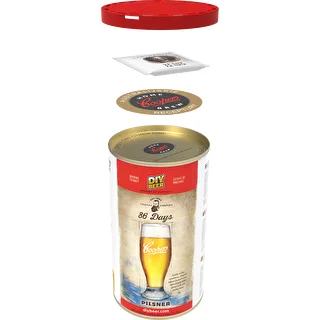 Концентрат для приготовления пива 86 Days Pilsner, 1,7 кг – photo 4