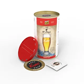 Концентрат для приготовления пива 86 Days Pilsner, 1,7 кг – photo 3