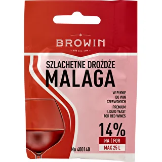 Дрожжи винные жидкие Malaga, 20 мл – photo 1