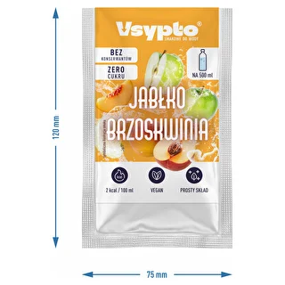 VSYPTO со вкусом Яблоко-Персик, 3 г – photo 4
