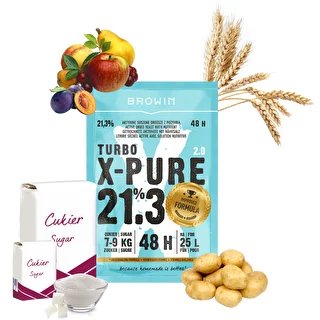 Дрожжи Turbo X-Pure 21,3% 48 ч, 25 л – photo 4