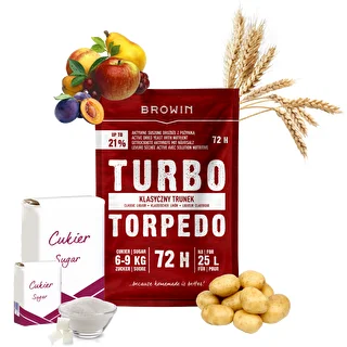 Спиртовые дрожжи Turbo Torpedo 72 ч 21% - 120 г – photo 4