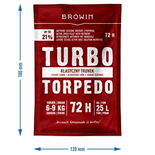 Спиртовые дрожжи Turbo Torpedo 72 ч 21% - 120 г – photo 5