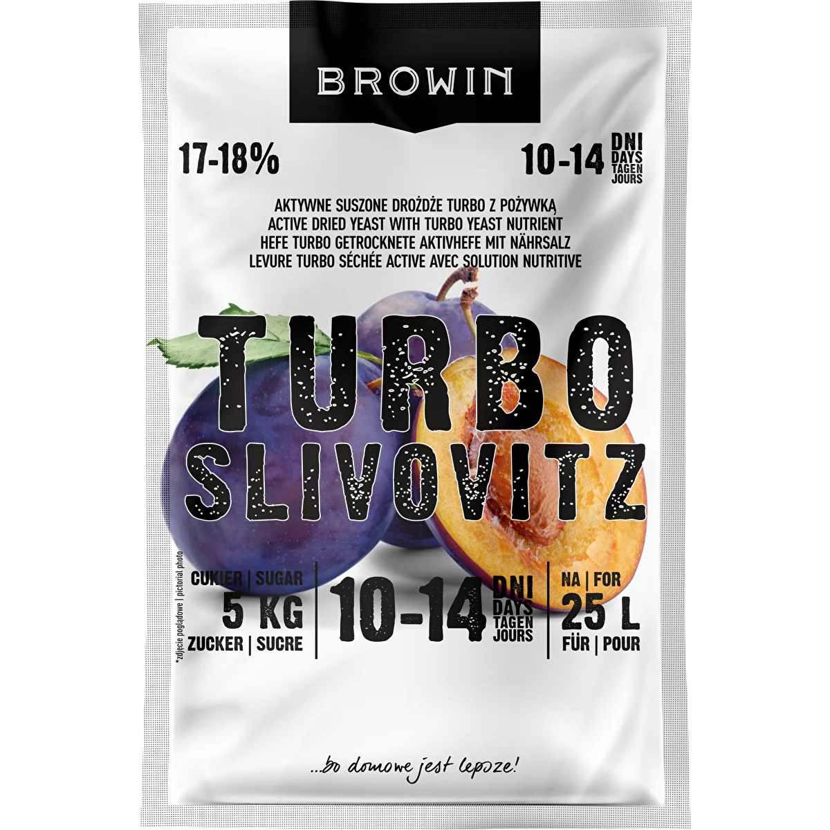 Дрожжи Turbo Slivovitz