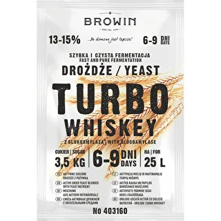 Дрожжи спиртовые TurboWHISKEY, 23 г – photo 2