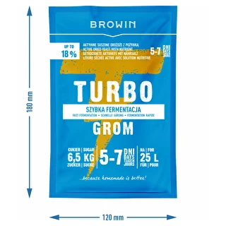 Спиртовые дрожжи Turbo Grom 5-7 дней – photo 4