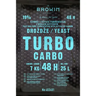 Дрожжи Turbo Carbo 48ч 160г – photo 2