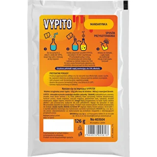VYPITO 12%, пакетик на 18 коктейлей - Мандарин, 126 г – photo 2