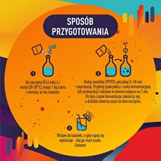VYPITO 12%, саше на 18 коктейлей - Chillout, слегка фруктовый, 126 г – photo 5