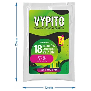 VYPITO 12%, пакет на 18 напитков - Энергетический напиток, 126 г – photo 4