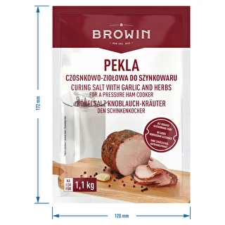 Пеклосоль с чесноком и травами для ветчинницы, 100 г – photo 5
