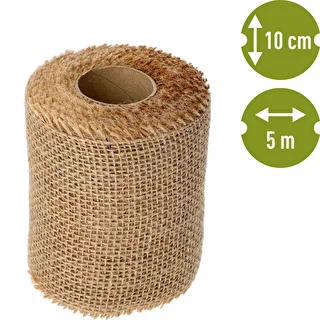 Лента джутовая, 10 см / 5 м – photo 4