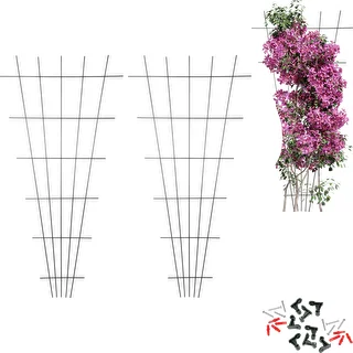 Опора для растений - садовая решётка 150 x 75 см 2 штуки