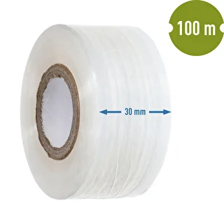 Садовая лента для прививок, прозрачная, 100 м х 3 см – photo 3