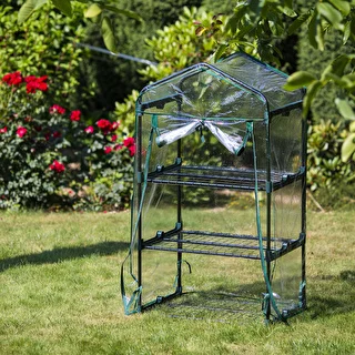 Небольшая теплица для балкона с тремя полками 69 x 49 x 125 см – photo 3