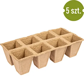 Бумажный горшок 6 x 6 x 6, набор из 5 шт. – photo 3