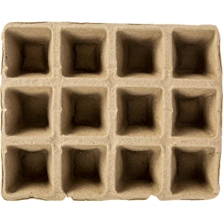 Горшки бумажные 4,5x5x4,5 см - 12 ячеек, 30шт. – photo 4