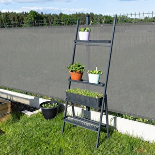 Затеняющая сетка (80%, 140 г/м²) - 1,5 x 5 м, графитовая – photo 8