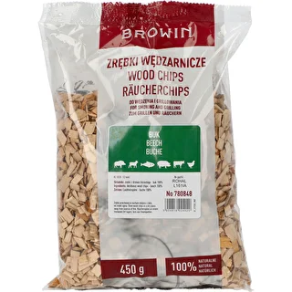 Щепа для копчения/гриля, бук, 450 г, класс 10