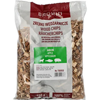 Щепа для копчения/гриля, яблоня, 450 г, кл.10