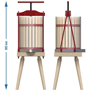Фруктовый пресс 10 L DIY деревянная корзина – photo 6